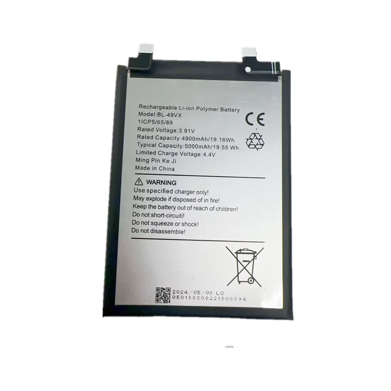 Fast Shipping 100% New BL-49VX Battery 3.91V 5000mAh High Quality Replaceable For INFINIX Note 40 Pro 4G Mobile Phone Battery
Fast Shipping 100% New BL-49VX Battery 3.91V 5000mAh High Quality Replaceable For INFINIX Note 40 Pro 4G Mobile Phone Battery