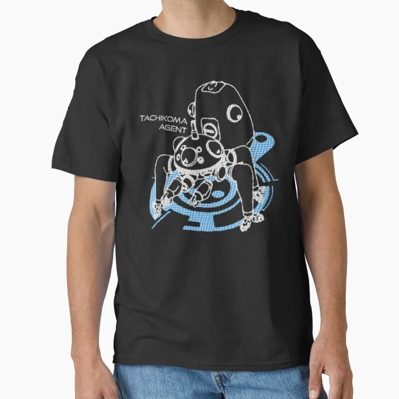 Ghost in the Shell Stand Alone Complex Anime T Shirt 0611 Cyberpunk Tachikoma Graphic Tee Sci-Fi Y2K clothes US Size Top S-6XL
Ghost in the Shell Stand Alone Complex Anime T Shirt 0611 Cyberpunk Tachikoma Graphic Tee Sci-Fi Y2K clothes US Size Top S-6XL