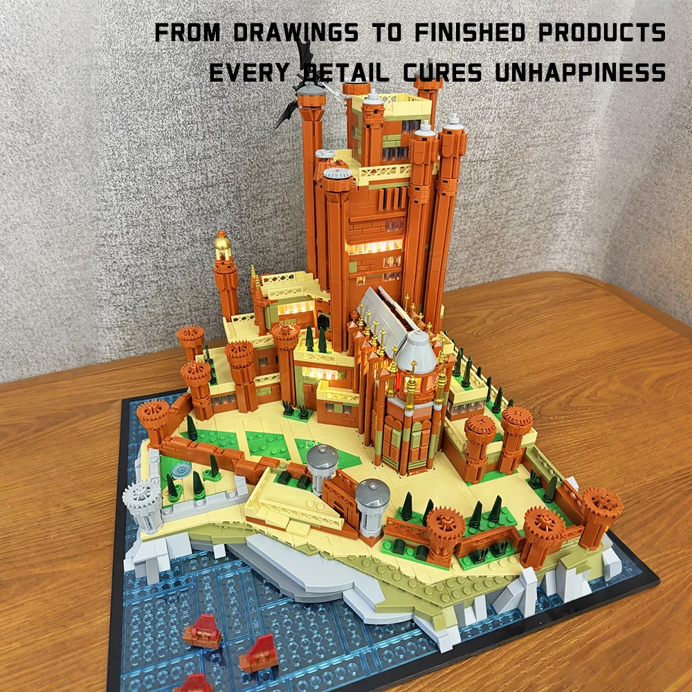TV Series Model Scarlet Castle Building Blocks Difficult Collectible Assembly Sets Module Bricks Xmas Toys Gifts For Room Decor
TV Series Model Scarlet Castle Building Blocks Difficult Collectible Assembly Sets Module Bricks Xmas Toys Gifts For Room Decor