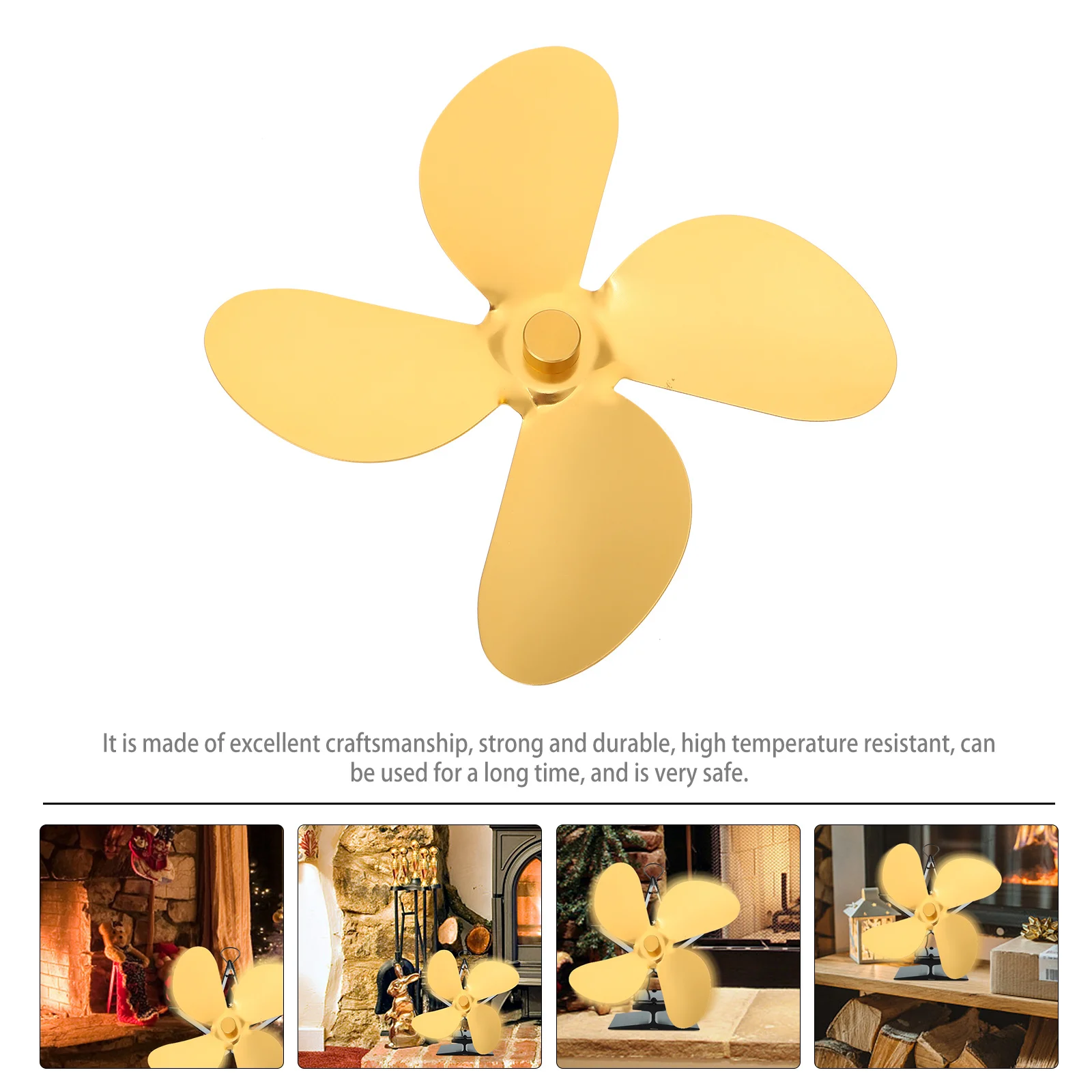 1Set Heavy Duty Aluminum Alloy Fan Blades Efficient Heat Powered Stove Fan Replacement for Fireplace Warm Air Distribution
1Set Heavy Duty Aluminum Alloy Fan Blades Efficient Heat Powered Stove Fan Replacement for Fireplace Warm Air Distribution