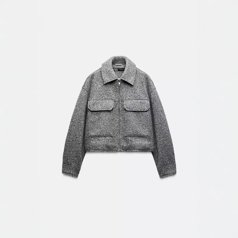 Autumn Winter New Arrival Women's Faion Versatile Long Sve Collared ort Jaet Coat 30288 Commute Loose Fit Tassel
Autumn Winter New Arrival Women's Faion Versatile Long Sve Collared ort Jaet Coat 30288 Commute Loose Fit Tassel