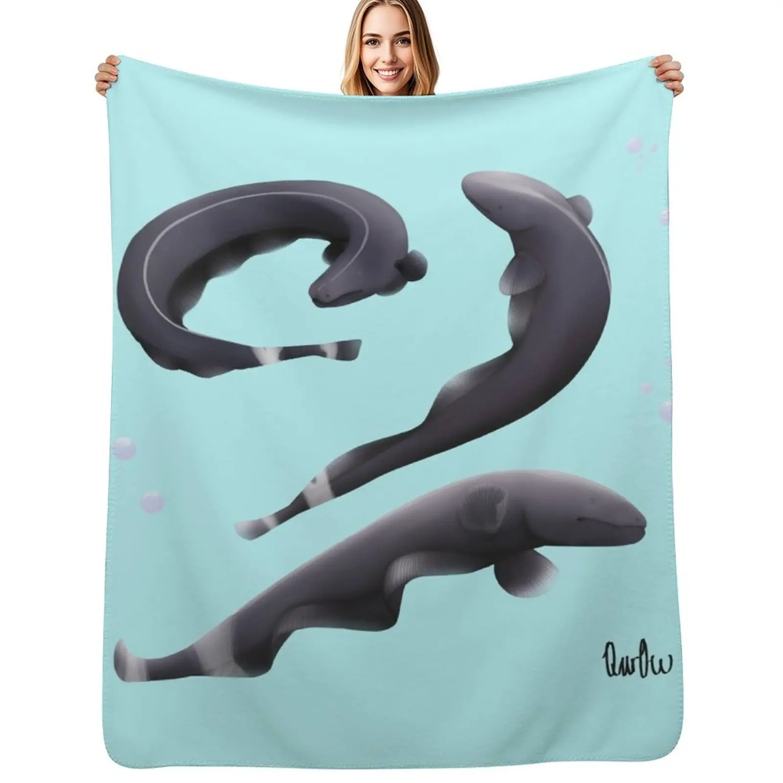 Ghost knife fish Throw Blanket Ultra Soft Flannel Fleece Blanket for All Seasons
Ghost knife fish Throw Blanket Ultra Soft Flannel Fleece Blanket for All Seasons