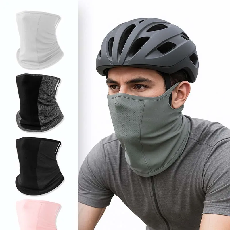 Motorcycle Riding Headscarf Sweat-Absorbent Sun-Proof Hanging Ear Scarf Cover Thin Full Face Real Ice Silk Mask To Protect Neck
Motorcycle Riding Headscarf Sweat-Absorbent Sun-Proof Hanging Ear Scarf Cover Thin Full Face Real Ice Silk Mask To Protect Neck