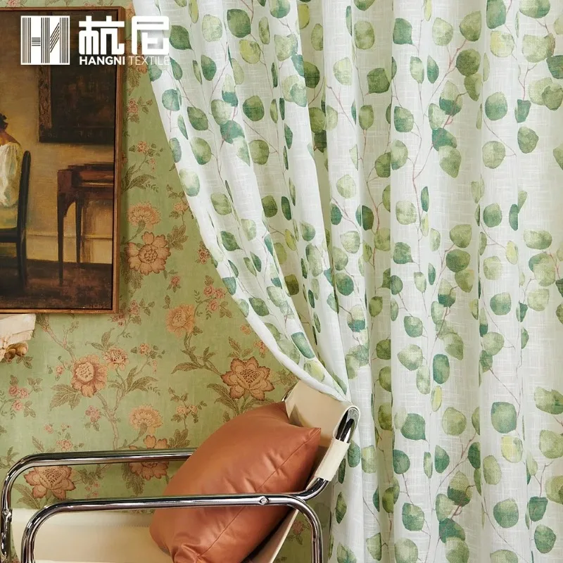 Custom Size Curtains for Living Dining Room Bedroom New Leaf Print Curtain Yarn Transparent Curtain Print Modern White Tulle
Custom Size Curtains for Living Dining Room Bedroom New Leaf Print Curtain Yarn Transparent Curtain Print Modern White Tulle