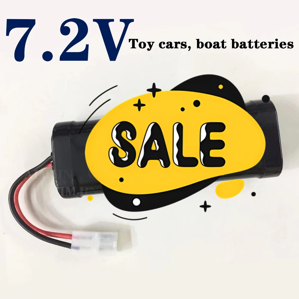 7.2V 6800mAh High Capacity Ni-MH Rechargeable Battery with Tamiya Plug for RC Car Truck Boat Tank - RC Vehicle Battery
7.2V 6800mAh High Capacity Ni-MH Rechargeable Battery with Tamiya Plug for RC Car Truck Boat Tank - RC Vehicle Battery
