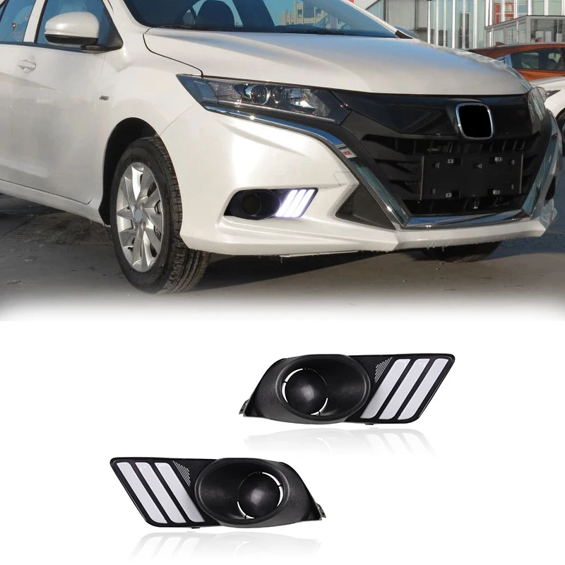 Gobison Hot Sales Led Drl Daytime Running Light Fog Light For Honda Gienia 2017 Fog Light
Gobison Hot Sales Led Drl Daytime Running Light Fog Light For Honda Gienia 2017 Fog Light