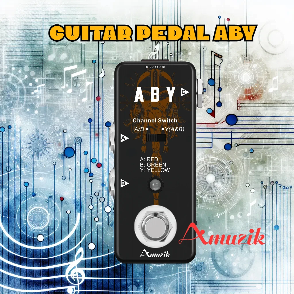 Педаль для электрогитары Amuzik-ABY, педали для гитары, бас с истинным байпасом, мини-размер, ABY-330
Педаль для электрогитары Amuzik-ABY, педали для гитары, бас с истинным байпасом, мини-размер, ABY-330