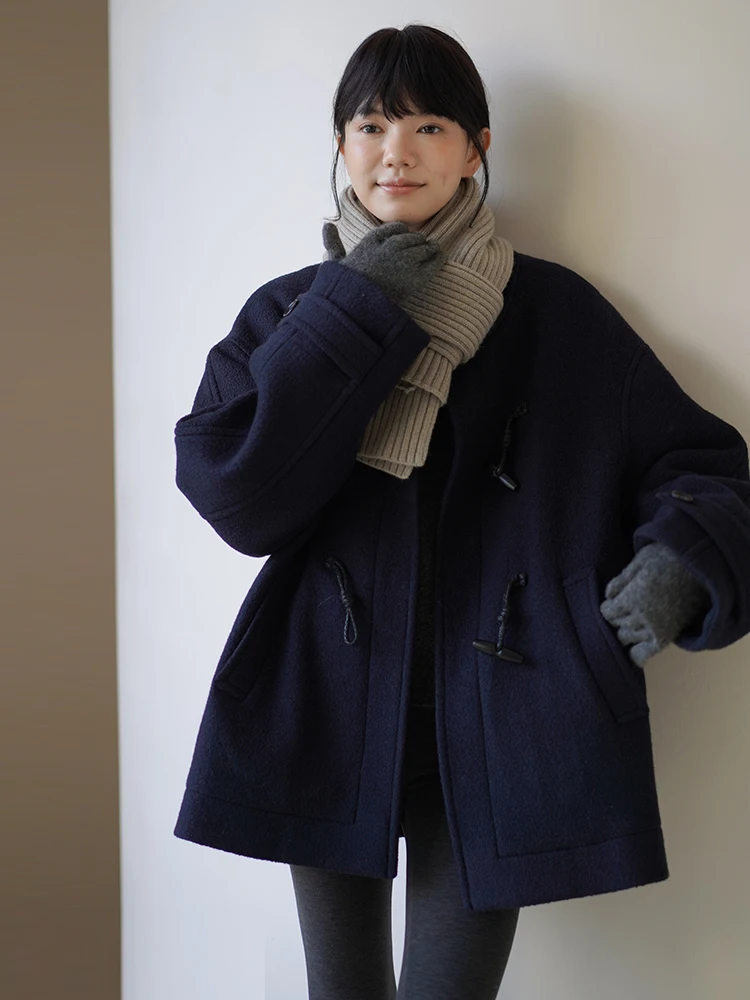 Hacikis Miss Berlin Flight Thiened Cotton Loose Outerwear Slimming Coat Stand Collar Button Design Long Sve Winte...
Hacikis Miss Berlin Flight Thiened Cotton Loose Outerwear Slimming Coat Stand Collar Button Design Long Sve Winte...