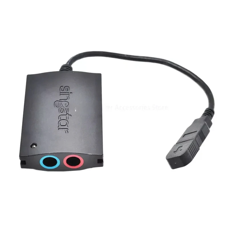 Оригинальный USB-адаптер Singstar, конвертер для микрофона PS2, PS3, модель scek-0001
Оригинальный USB-адаптер Singstar, конвертер для микрофона PS2, PS3, модель scek-0001