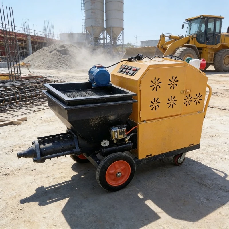 Multifunctional Cement Plaster Machine Mini Concrete Mortar Spray Shotcrete Equipment for Sale
Multifunctional Cement Plaster Machine Mini Concrete Mortar Spray Shotcrete Equipment for Sale