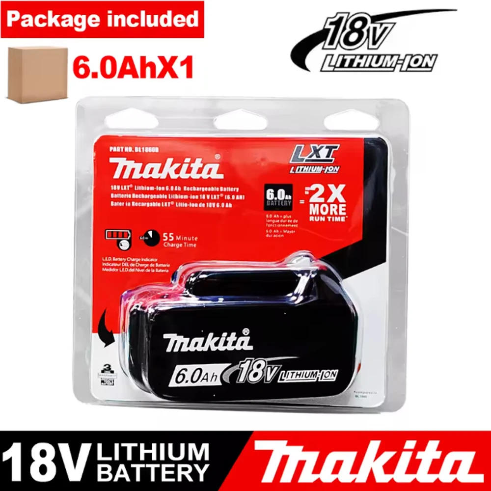 3C certified 18V Makita 9Ah/6Ah/5Ah battery for replacing 18V Makita Power Tools BL1830B BL1850B BL1860B BL1815 lithium battery
3C certified 18V Makita 9Ah/6Ah/5Ah battery for replacing 18V Makita Power Tools BL1830B BL1850B BL1860B BL1815 lithium battery
