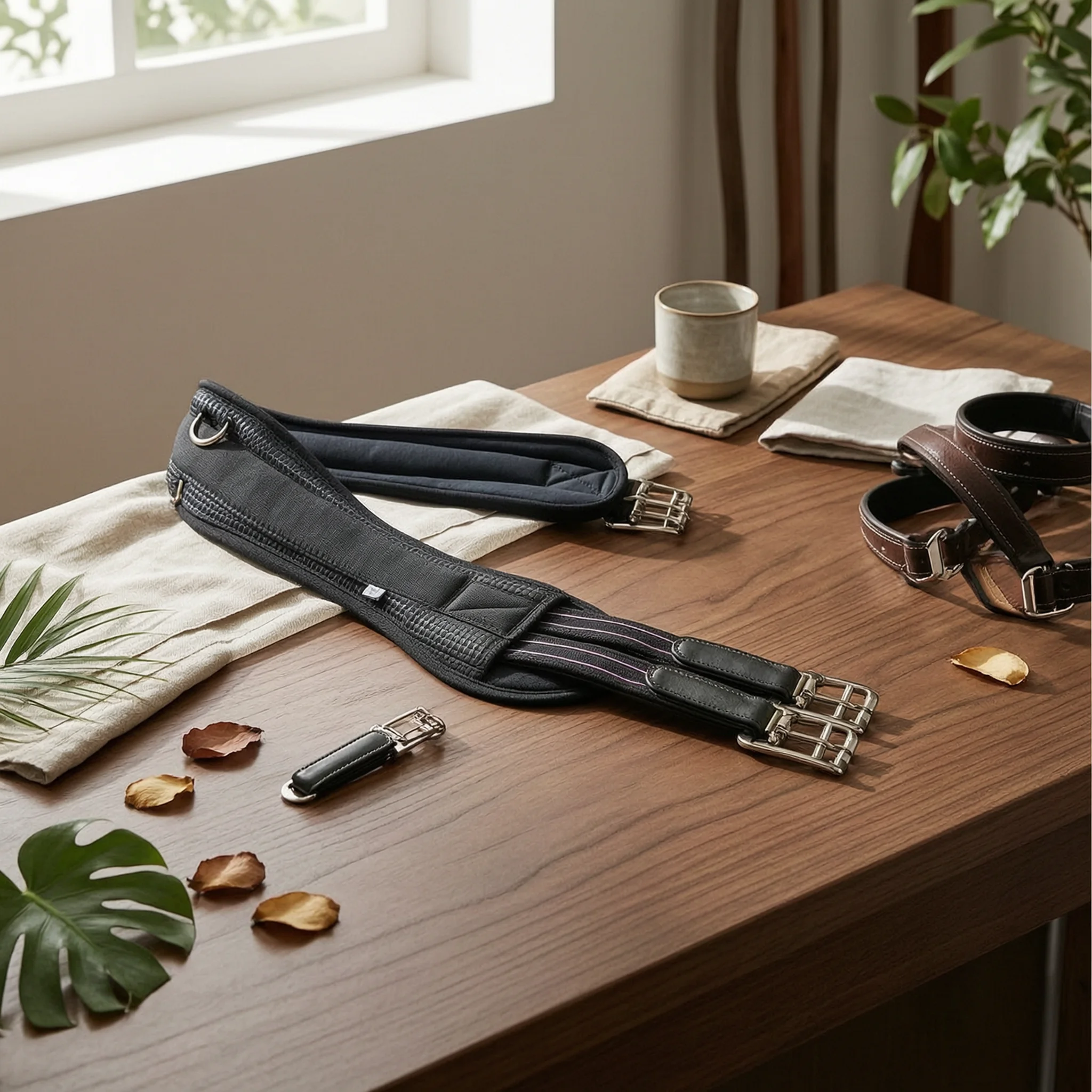 Black Horse Girth Buckle Fastener Padded Saddle Girth Equestrian Gear Adjustable Anatomical Fit
Black Horse Girth Buckle Fastener Padded Saddle Girth Equestrian Gear Adjustable Anatomical Fit