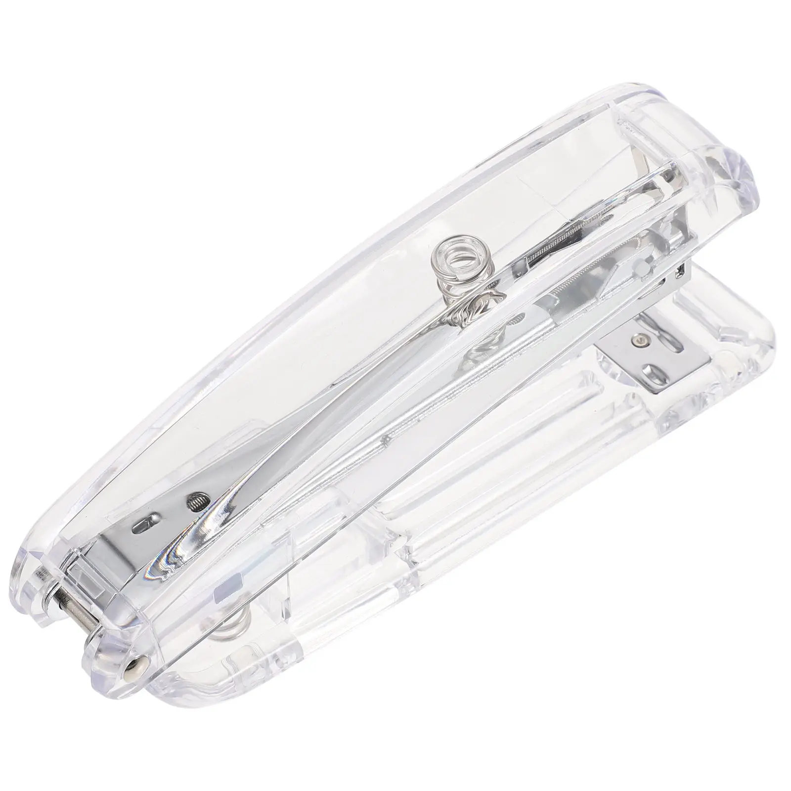 1Pcs Transparent Plastic Stapler Stable Binding Machine Book Stapling Tool School Stationery Office Supply Portable Stapler
1Pcs Transparent Plastic Stapler Stable Binding Machine Book Stapling Tool School Stationery Office Supply Portable Stapler
