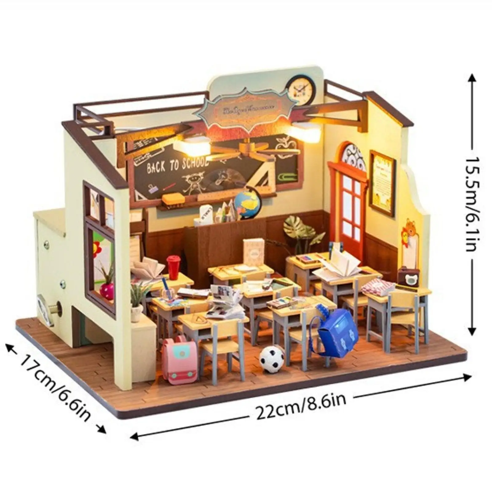 Dollhouse Miniature with Furnitur and Accessories Handmade Decorative Built in
Dollhouse Miniature with Furnitur and Accessories Handmade Decorative Built in