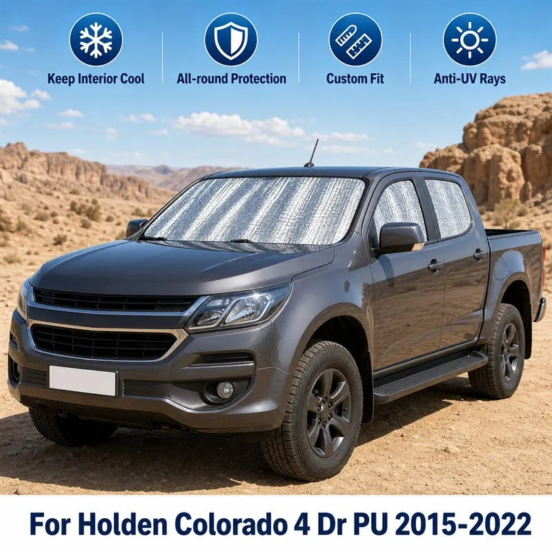 For Holden Colorado 4 Dr PU 2015-2022 Full Set Car Window Sunshades UV Block Privacy Heat Insulated Foldable Car Curtain
For Holden Colorado 4 Dr PU 2015-2022 Full Set Car Window Sunshades UV Block Privacy Heat Insulated Foldable Car Curtain