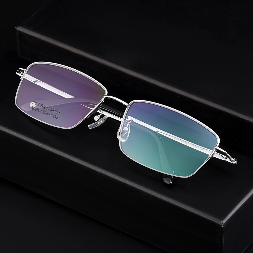 Деловая оправа для очков из чистого титана с IP-покрытием, полуободковая, мужская, ультралегкая, для офиса и деловых встреч
Деловая оправа для очков из чистого титана с IP-покрытием, полуободковая, мужская, ультралегкая, для офиса и деловых встреч