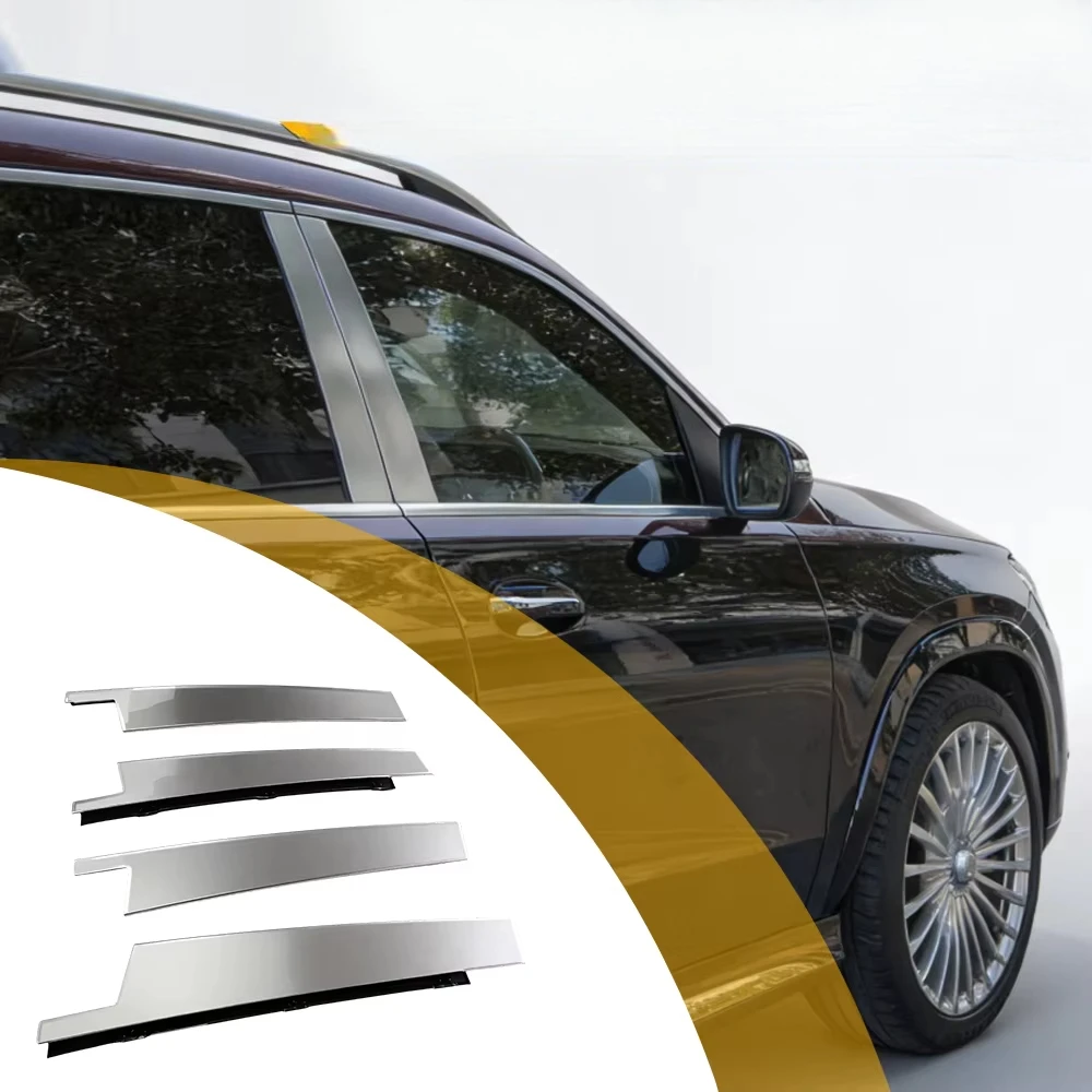B-Pillar Cover Trim Premium Stainless Steel Anti-Scratch Exact Fit Exterior Decoration for High-End VIP Car Upgrade
B-Pillar Cover Trim Premium Stainless Steel Anti-Scratch Exact Fit Exterior Decoration for High-End VIP Car Upgrade