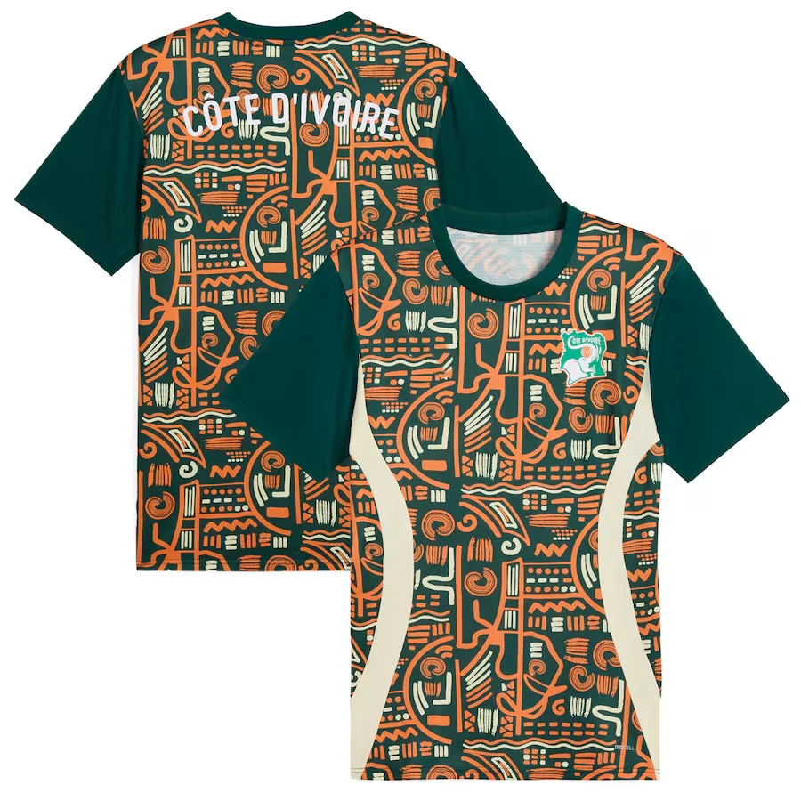 2025 Ivory Coast Football T Shirt Jersey Unisex New Summer Outdoor Sport Quick Dry Casual Loose Breathable Fashion Jersey Tees
2025 Ivory Coast Football T Shirt Jersey Unisex New Summer Outdoor Sport Quick Dry Casual Loose Breathable Fashion Jersey Tees