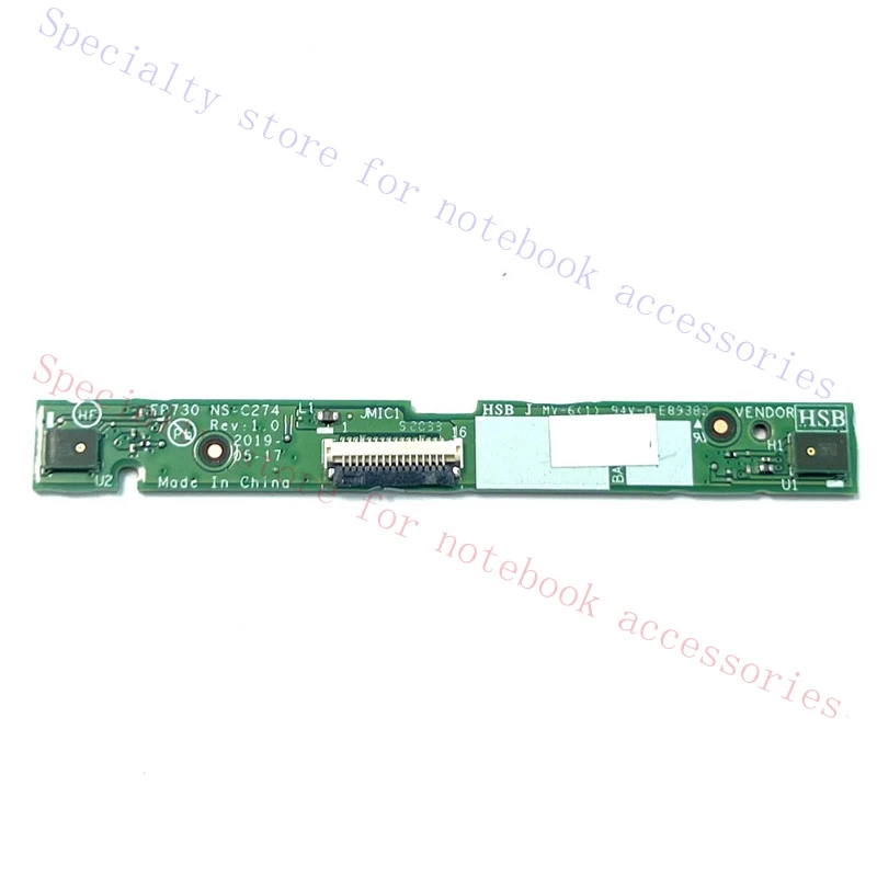 A+ Genuine For LENOVO Thinkpad P73 20QR 20QS Microphone Board 5C50S73025 NS-C274
A+ Genuine For LENOVO Thinkpad P73 20QR 20QS Microphone Board 5C50S73025 NS-C274