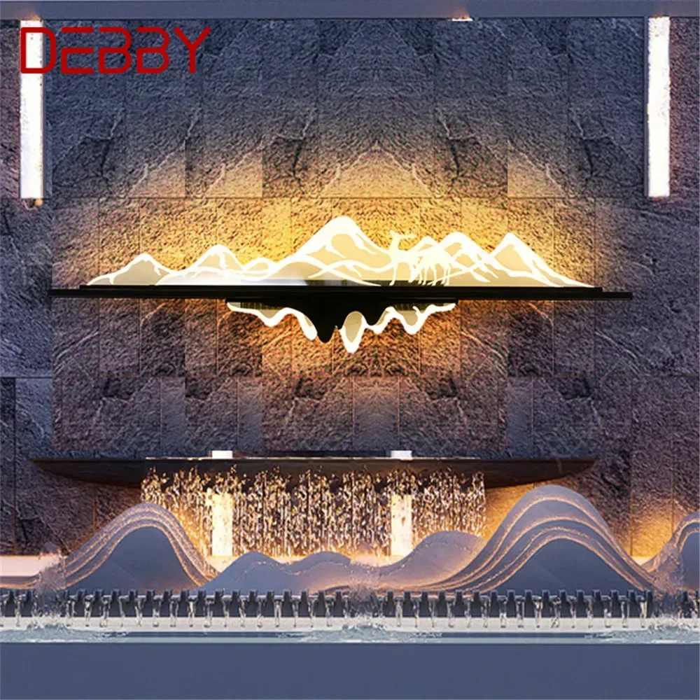 DEBBY Electricity Outdoor Mural Lamp Creative Landscape Waterproof Mural Courtyard Wall Garden Communit Decoration Painting
DEBBY Electricity Outdoor Mural Lamp Creative Landscape Waterproof Mural Courtyard Wall Garden Communit Decoration Painting