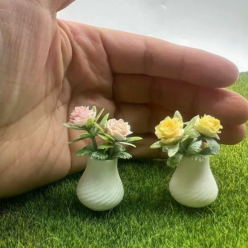 1Pcs Dollhouse Prop Miniature Photography Accessory Mini Rose Plant Potted Flower Model Home Tabletop Decor Craft
1Pcs Dollhouse Prop Miniature Photography Accessory Mini Rose Plant Potted Flower Model Home Tabletop Decor Craft