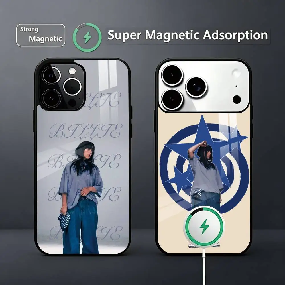B-Billie Eilish Singer Phone Case For iPhone17,16,15,14,13,12,11 Plus,Pro Magnetic Supports Magnetic Wireless Charging
B-Billie Eilish Singer Phone Case For iPhone17,16,15,14,13,12,11 Plus,Pro Magnetic Supports Magnetic Wireless Charging