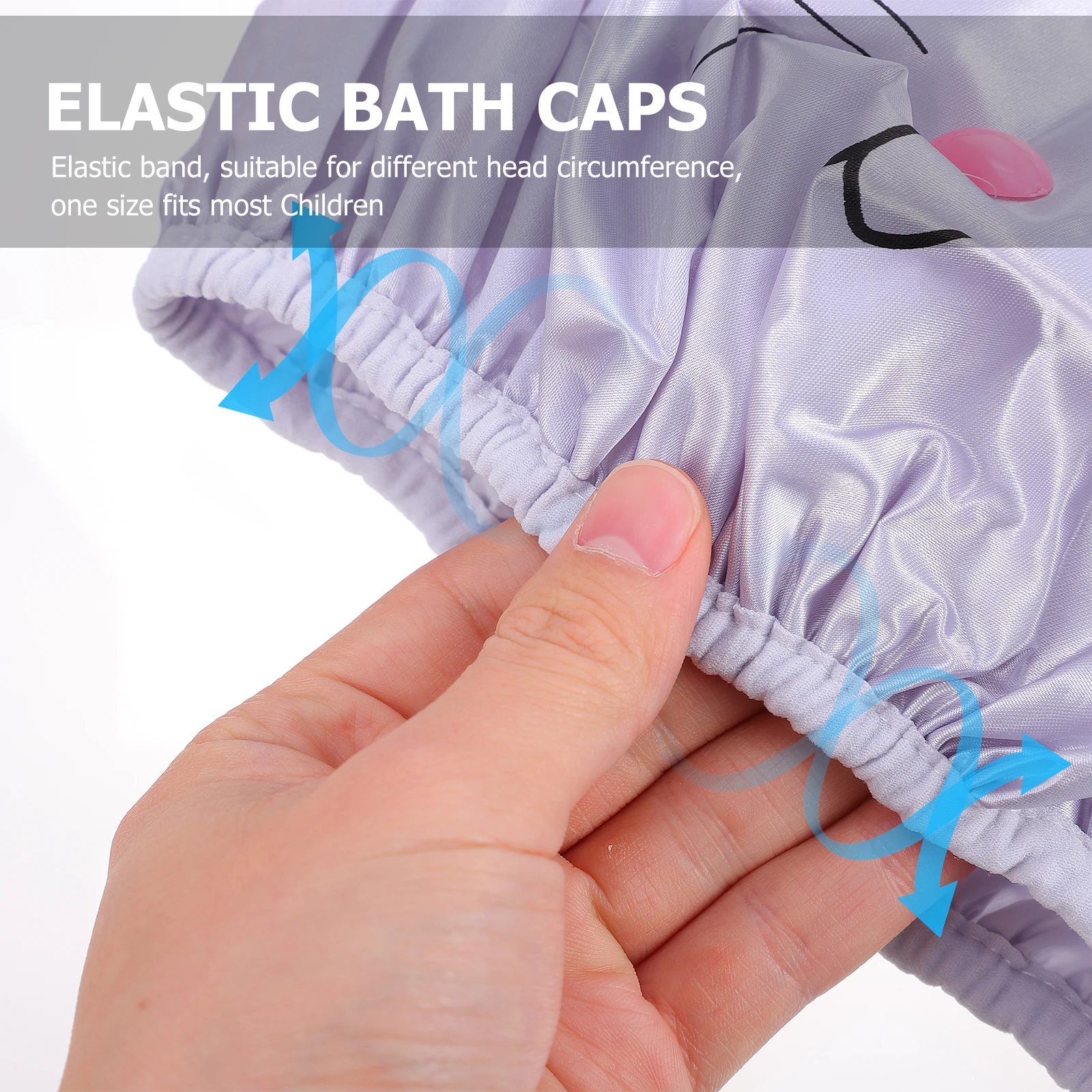 3Pcs Children Shower Cap Cartoon Bathing Hats Waterproof Elastic Travel Satin Girl EVA Material Foldable Reusable Hair
3Pcs Children Shower Cap Cartoon Bathing Hats Waterproof Elastic Travel Satin Girl EVA Material Foldable Reusable Hair