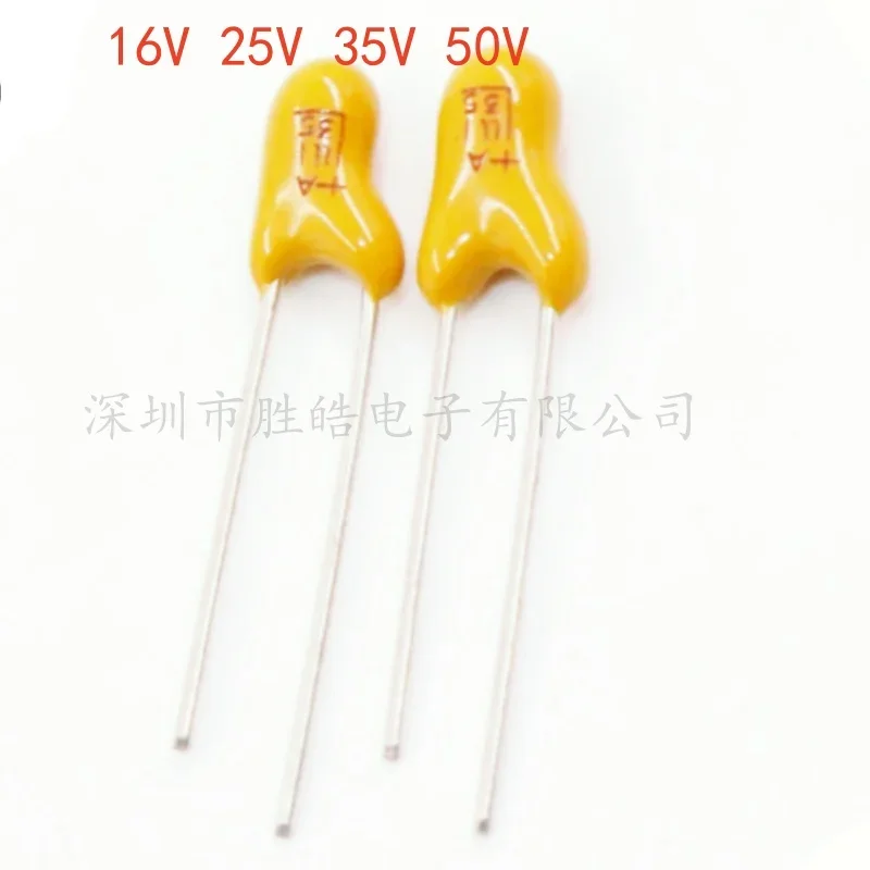 (10PCS)DIP Tantalum Capacitor 16V 25V 35V 50V0.1UF 1uf 2.2UF 4.7UF 10UF 22UF 33UF 47UF 100UF 104 224 474 105 225 106 226 476 107
(10PCS)DIP Tantalum Capacitor 16V 25V 35V 50V0.1UF 1uf 2.2UF 4.7UF 10UF 22UF 33UF 47UF 100UF 104 224 474 105 225 106 226 476 107