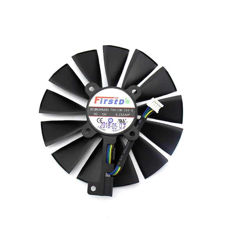Оригинальный дизайн для ASUS RX470 570 580 GTX1070Ti 1050TI графической видеокарты вентилятор охлаждения FDC10M12S9-C 13 лезвия Диаметр 95 мм Шаг 28 мм
Оригинальный дизайн для ASUS RX470 570 580 GTX1070Ti 1050TI графической видеокарты вентилятор охлаждения FDC10M12S9-C 13 лезвия Диаметр 95 мм Шаг 28 мм
