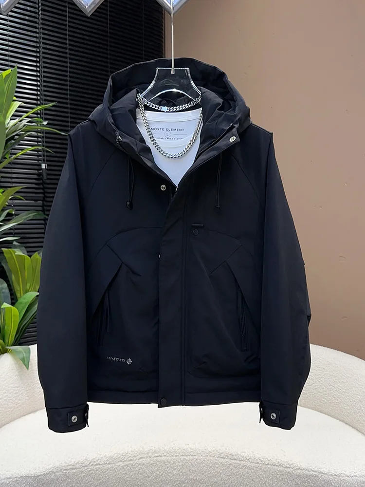 Winter New Men's Cotton Jaet Hooded Workwear Warm Loose Fit Polyester Fiber Busin Casual Long Sve Zipper Closure Coat
Winter New Men's Cotton Jaet Hooded Workwear Warm Loose Fit Polyester Fiber Busin Casual Long Sve Zipper Closure Coat
