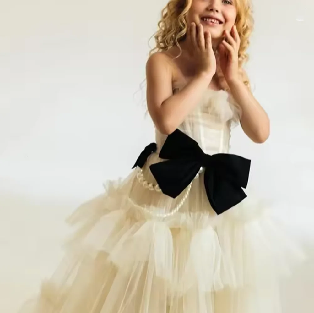 Платье с цветочным узором для девочек на свадьбу, тюлевое пышное жемчужное платье с бантом, детские бальные платья принцессы для дня рождения, первого причастия
Платье с цветочным узором для девочек на свадьбу, тюлевое пышное жемчужное платье с бантом, детские бальные платья принцессы для дня рождения, первого причастия