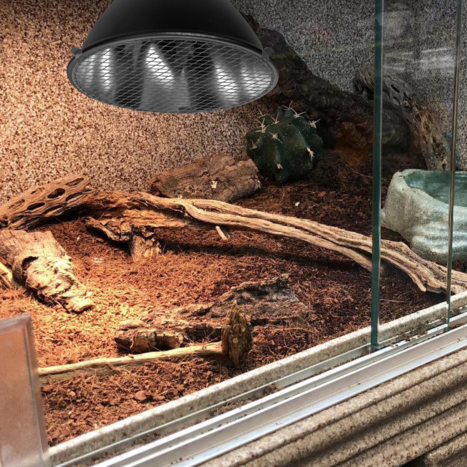 Reptile Tank Lamp Safety Cover Iron Mesh Cover Heat Lamp Guard for Reptile Enclosure BBQ Lamp Mesh Protector Crawl Lampshade
Reptile Tank Lamp Safety Cover Iron Mesh Cover Heat Lamp Guard for Reptile Enclosure BBQ Lamp Mesh Protector Crawl Lampshade
