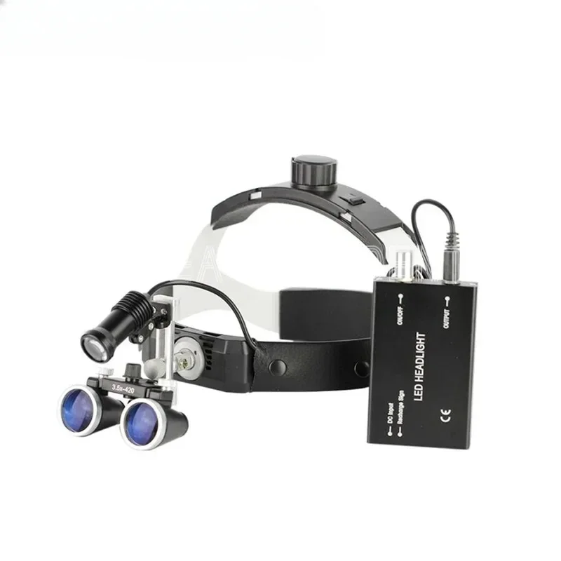 2.5X/3.5X Loupes Led Light Magnifier With Headlight 5W Spotlight Headlamp Binocular Loupes
2.5X/3.5X Loupes Led Light Magnifier With Headlight 5W Spotlight Headlamp Binocular Loupes