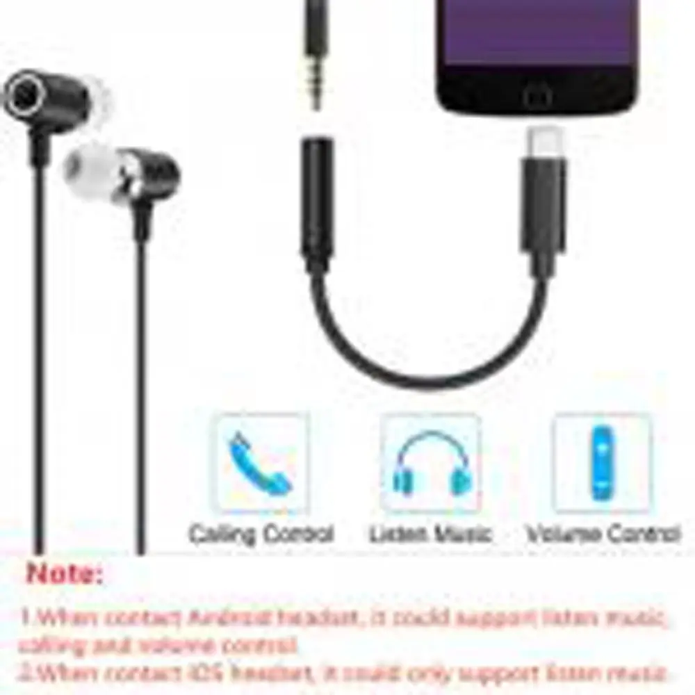 Practical Aux Audio Adapter for Mobile Phone Headphone Converter Type C To 3.5mm Mic Connector Cable Audio Jack Adapter
Practical Aux Audio Adapter for Mobile Phone Headphone Converter Type C To 3.5mm Mic Connector Cable Audio Jack Adapter