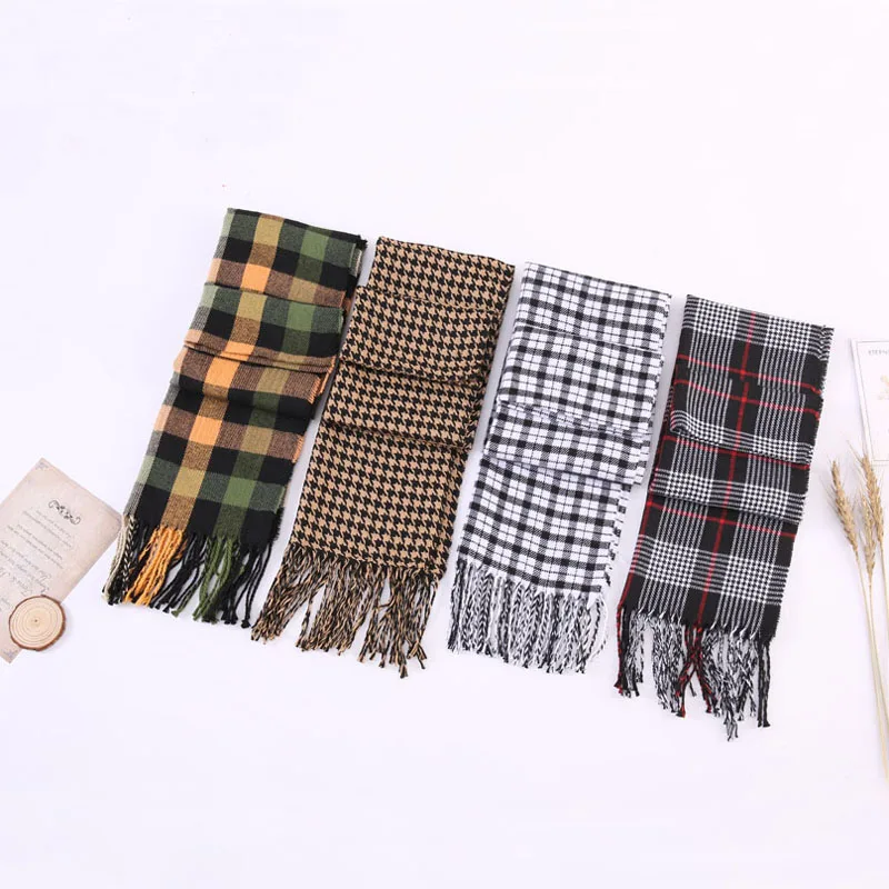 Fashion Winter Scarf Women Warm Plaid Scarf Men Cashmere Scarves pashmina Tippet Long Shawl Wrap Blanket Drop Shipping
Fashion Winter Scarf Women Warm Plaid Scarf Men Cashmere Scarves pashmina Tippet Long Shawl Wrap Blanket Drop Shipping