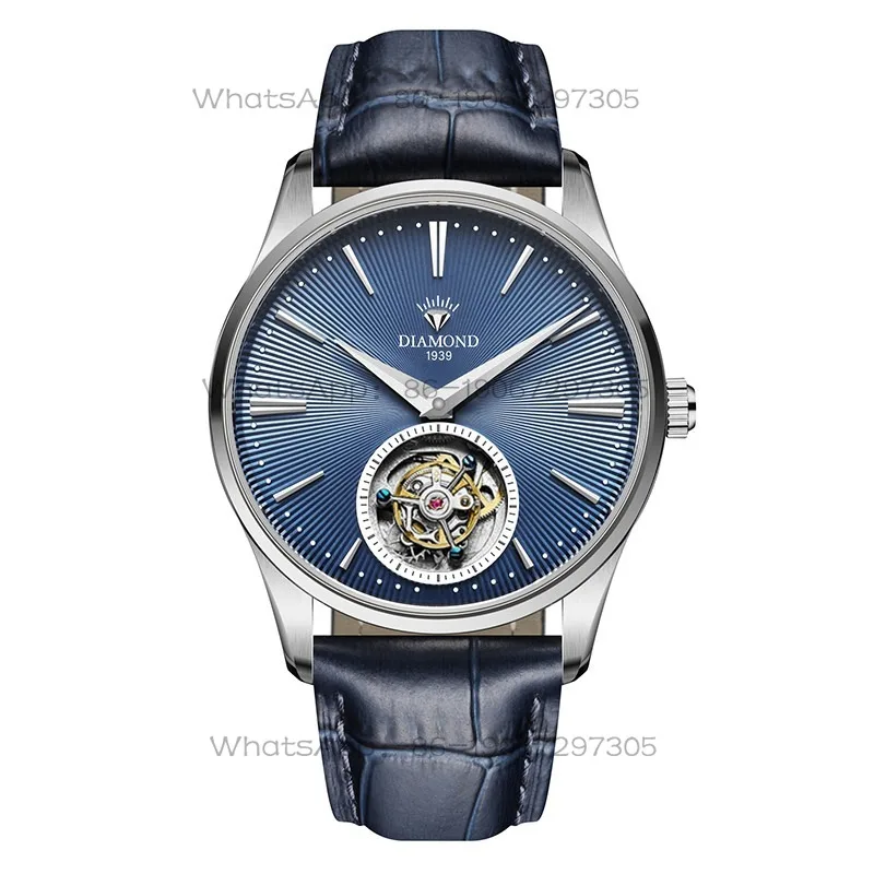 24-Hour Shipping Shanghai Diamond Watch Hollow Automatic Mechanical Watch Tourbillon Dial Waterproof Casual Watch Men
24-Hour Shipping Shanghai Diamond Watch Hollow Automatic Mechanical Watch Tourbillon Dial Waterproof Casual Watch Men