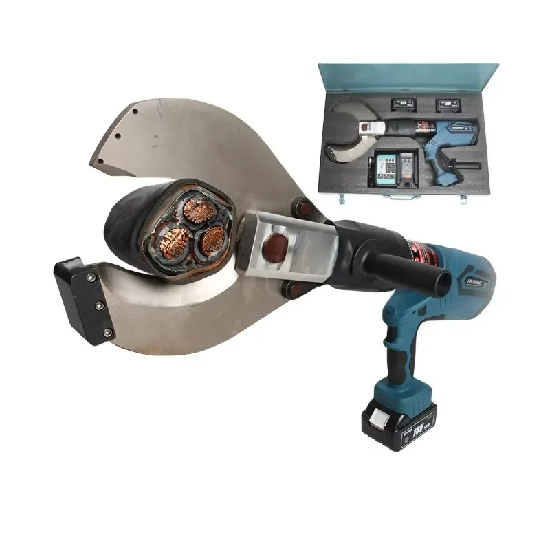 EB-120C Hydraulic Cable Cutting Machine Clamp Battery Powered Cordless Cutting Tool 250kN Capacity
EB-120C Hydraulic Cable Cutting Machine Clamp Battery Powered Cordless Cutting Tool 250kN Capacity