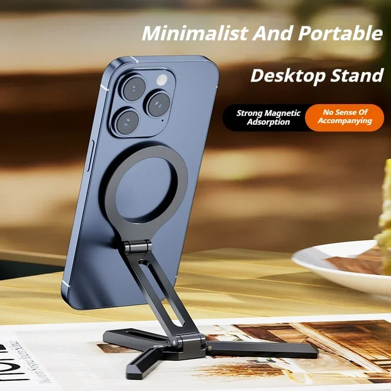 Aluminumalloy Multifunctional Portable and Lightweight Folding Stand Magsafe Magnetic Desktop Phone Metal Triangularstable Stand
Aluminumalloy Multifunctional Portable and Lightweight Folding Stand Magsafe Magnetic Desktop Phone Metal Triangularstable Stand