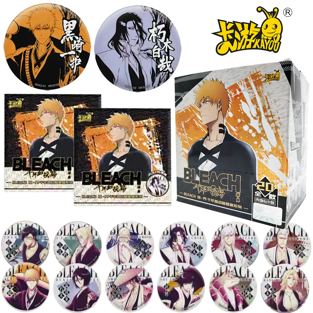 Новый оригинальный Kayou Bleach Fans Cherish, круглый значок, игрушки, классическая брошь с главными героями, аксессуары, детские праздничные забавные подарки
Новый оригинальный Kayou Bleach Fans Cherish, круглый значок, игрушки, классическая брошь с главными героями, аксессуары, детские праздничные забавные подарки