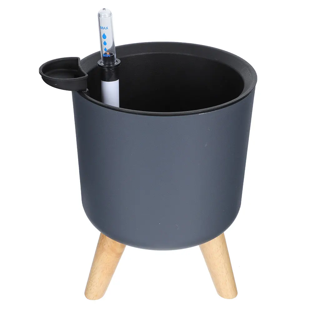 Automatic Flower Pot Self System Indoor Stand Small Grey Modern Planter Sturdy Leg Tripod Plant Pots With
Automatic Flower Pot Self System Indoor Stand Small Grey Modern Planter Sturdy Leg Tripod Plant Pots With