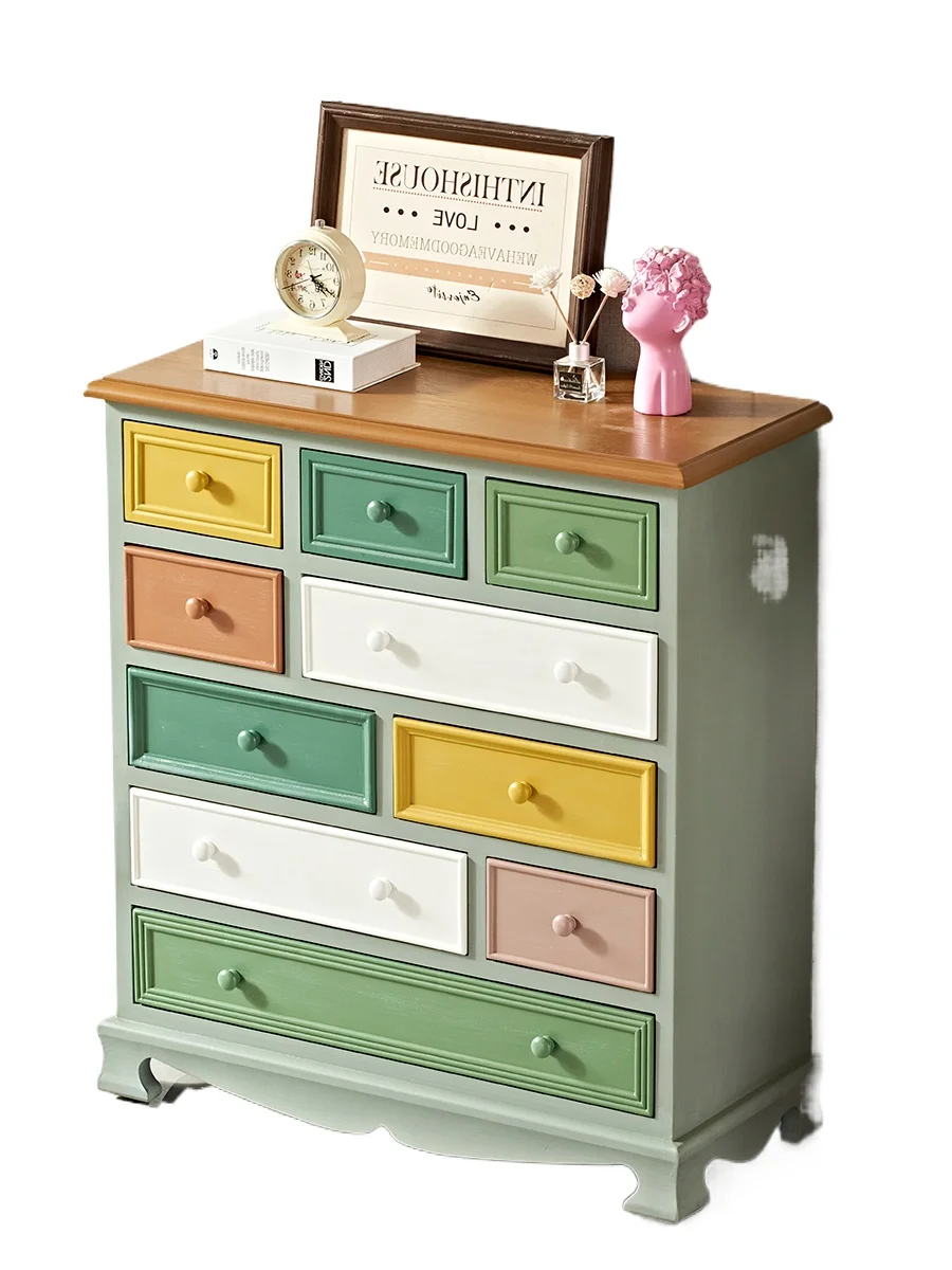 Американский комод, комод из цельного дерева, шкаф для хранения в спальне, шкаф для хранения с несколькими ведрами, шкаф на крыльце, средиземноморский
Американский комод, комод из цельного дерева, шкаф для хранения в спальне, шкаф для хранения с несколькими ведрами, шкаф на крыльце, средиземноморский