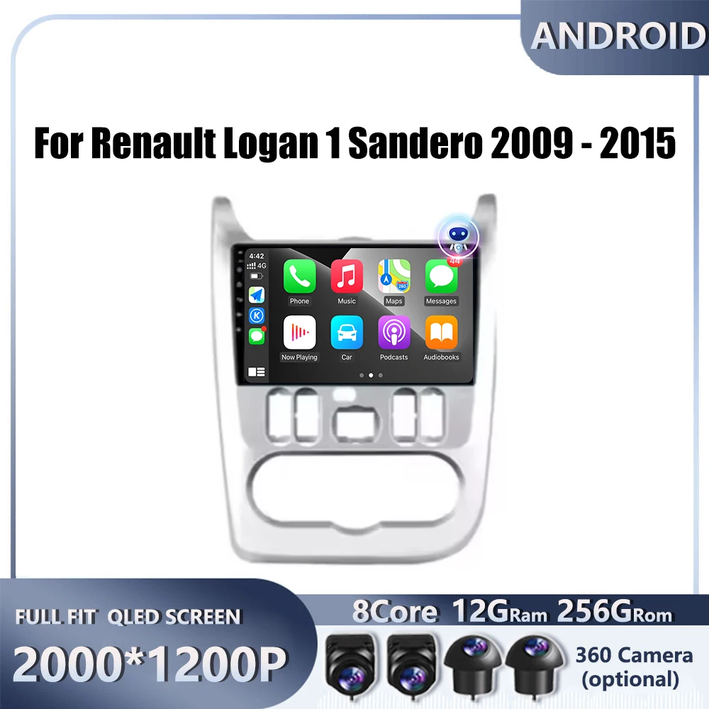 Android Carplay For Renault Logan 1 Sandero 2009 - 2015 For Lada Largus Car Radio Navigation GPS Multimedia Video Player
Android Carplay For Renault Logan 1 Sandero 2009 - 2015 For Lada Largus Car Radio Navigation GPS Multimedia Video Player