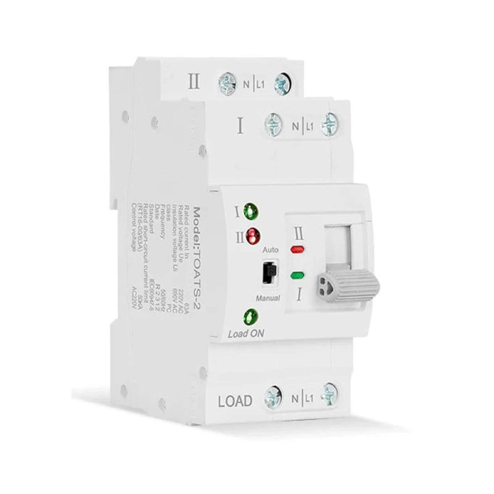 Excitation Type Electromagnet Distribution Box Installation Household Din Rail Selector Switch Dual Power Switch
Excitation Type Electromagnet Distribution Box Installation Household Din Rail Selector Switch Dual Power Switch