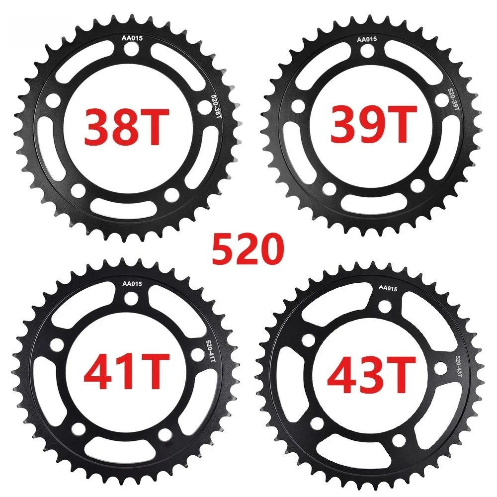2026 for Honda 750 Adv NSS750 Forza CT700 NC700 NC750 CB500 CBR500 750 X-Adv 520 38T 39T 41T 43T Carburized Steel Rear Sprocket
2026 for Honda 750 Adv NSS750 Forza CT700 NC700 NC750 CB500 CBR500 750 X-Adv 520 38T 39T 41T 43T Carburized Steel Rear Sprocket