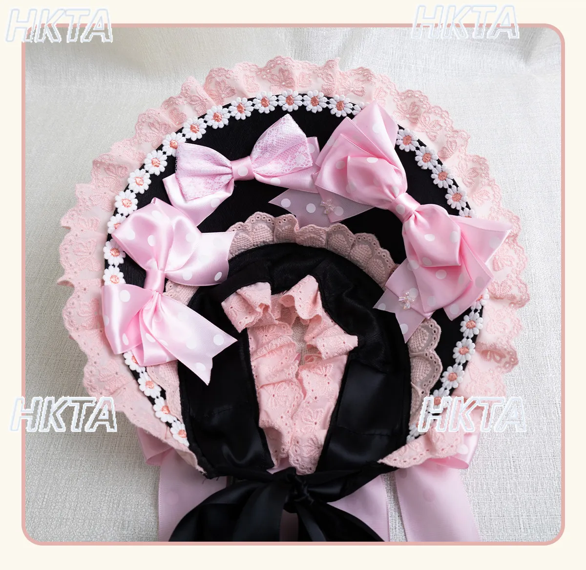 Japanese Kawaii Sweet Cool Polka Dot Flat Hat Bnt Lolita Hairclip Hair Accessories Lace Bow Love Headband Hat Accessories Women
Japanese Kawaii Sweet Cool Polka Dot Flat Hat Bnt Lolita Hairclip Hair Accessories Lace Bow Love Headband Hat Accessories Women