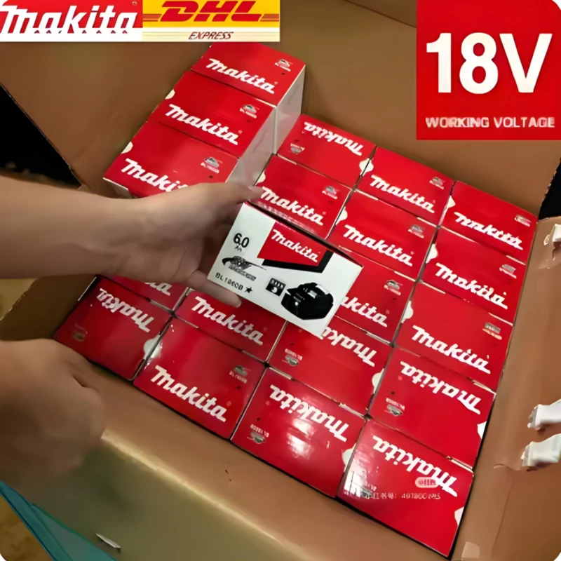 Original Makita 6Ah/5Ah//3Ah for Makita 18V Battery BL1830B BL1850B BL1850 BL1840 BL1860 BL1815 Replacement Lithium Battery
Original Makita 6Ah/5Ah//3Ah for Makita 18V Battery BL1830B BL1850B BL1850 BL1840 BL1860 BL1815 Replacement Lithium Battery