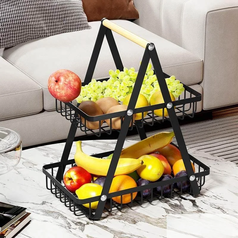 Double Layer Multi-Functional Storage Basket Desktop Organizer Fruit Tray Tea Table Two Layer Storage Metal Material No Insta...
Double Layer Multi-Functional Storage Basket Desktop Organizer Fruit Tray Tea Table Two Layer Storage Metal Material No Insta...