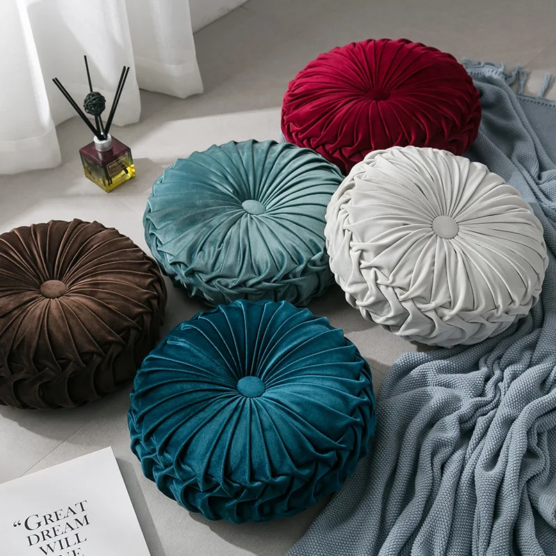 Tatami Pumpkin Shape Cushion Round Soft Pillow Throw Decorative Thickening Sofa Office Chair WF1022
Tatami Pumpkin Shape Cushion Round Soft Pillow Throw Decorative Thickening Sofa Office Chair WF1022