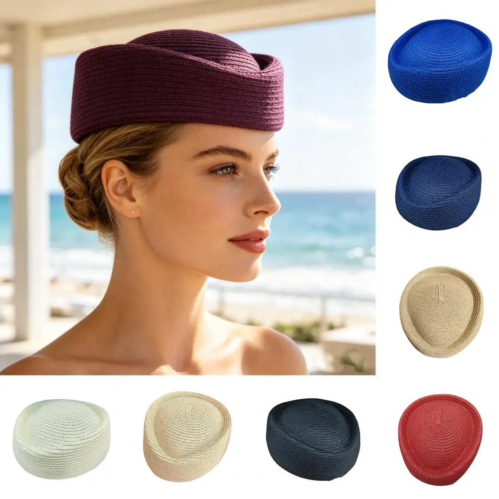 Beret Hat UV Protection Summer Straw Hat Woven Outdoor Visor Hat Lightweight Summer Beach Hats Headwear 베레 모자
Beret Hat UV Protection Summer Straw Hat Woven Outdoor Visor Hat Lightweight Summer Beach Hats Headwear 베레 모자