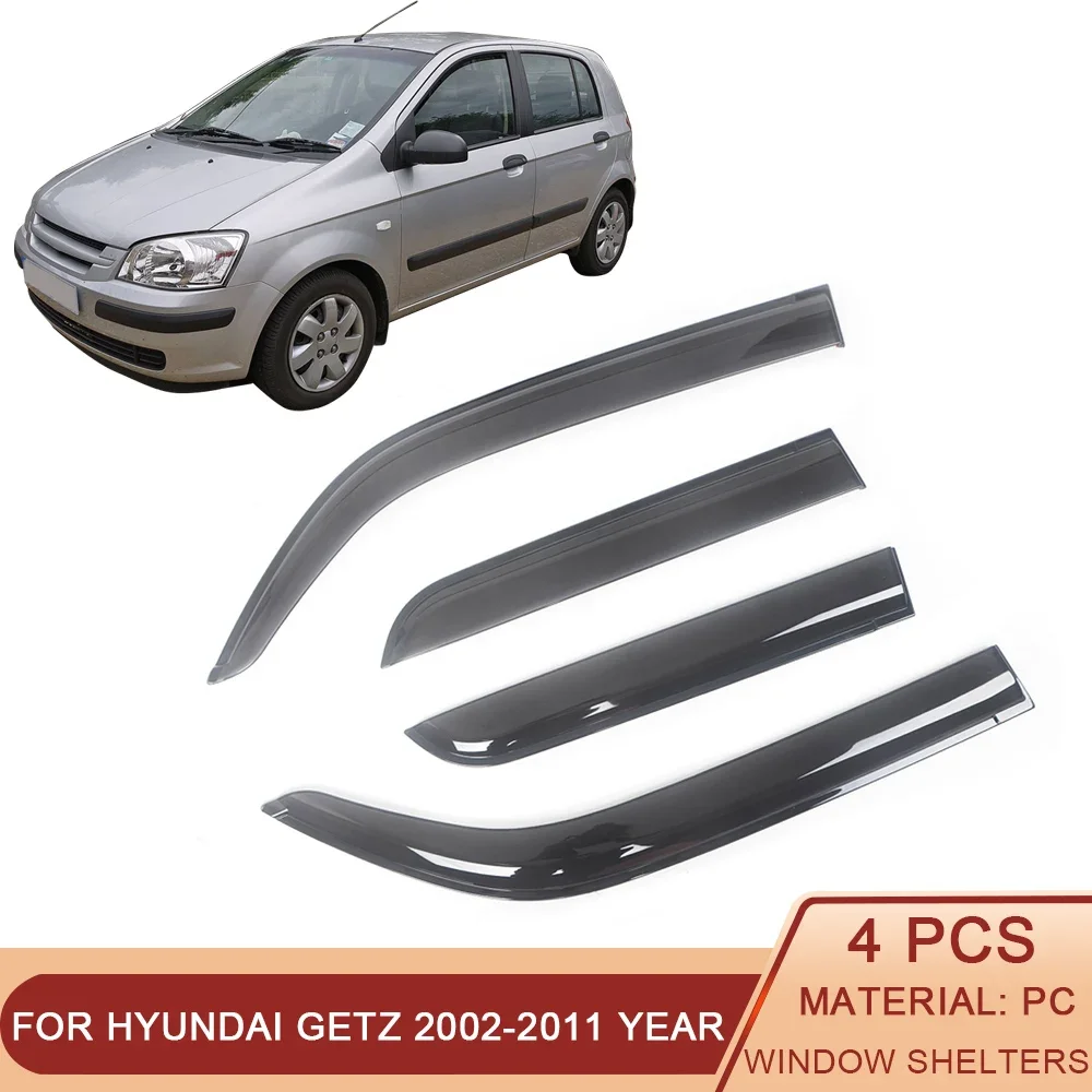 Козырек для боковых окон автомобиля для Hyundai Getz 2002-2011, защита от солнца, дождя, затенения, защитный чехол, наклейка на рамку, аксессуары
Козырек для боковых окон автомобиля для Hyundai Getz 2002-2011, защита от солнца, дождя, затенения, защитный чехол, наклейка на рамку, аксессуары